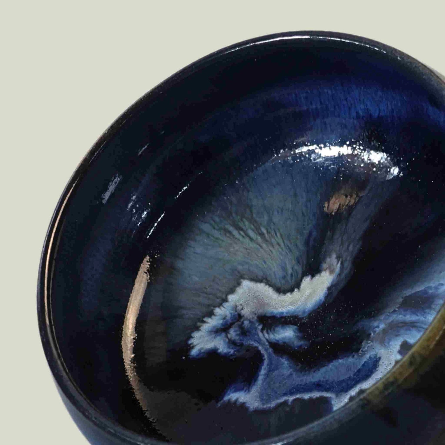 Sapphire Glaze Jian Ware Dian Cha Bowl