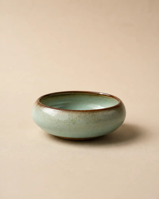 Celadon Glaze Jian Ware Meditation Bowl
