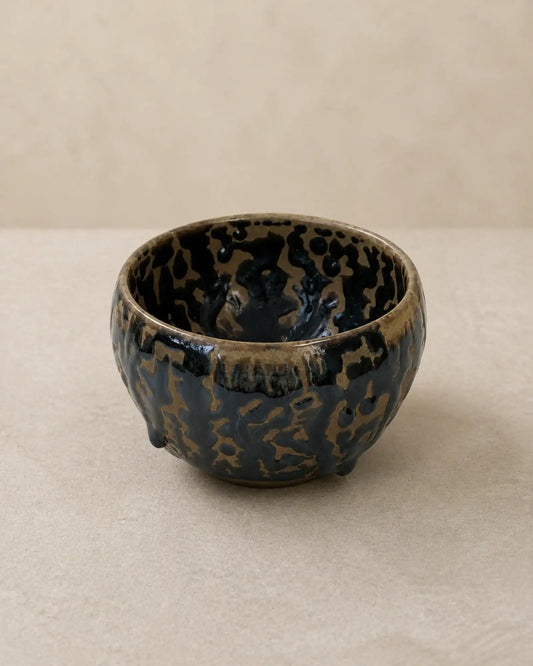 Lava Glaze Jian Ware Meditation Bowl No.3 (medium)