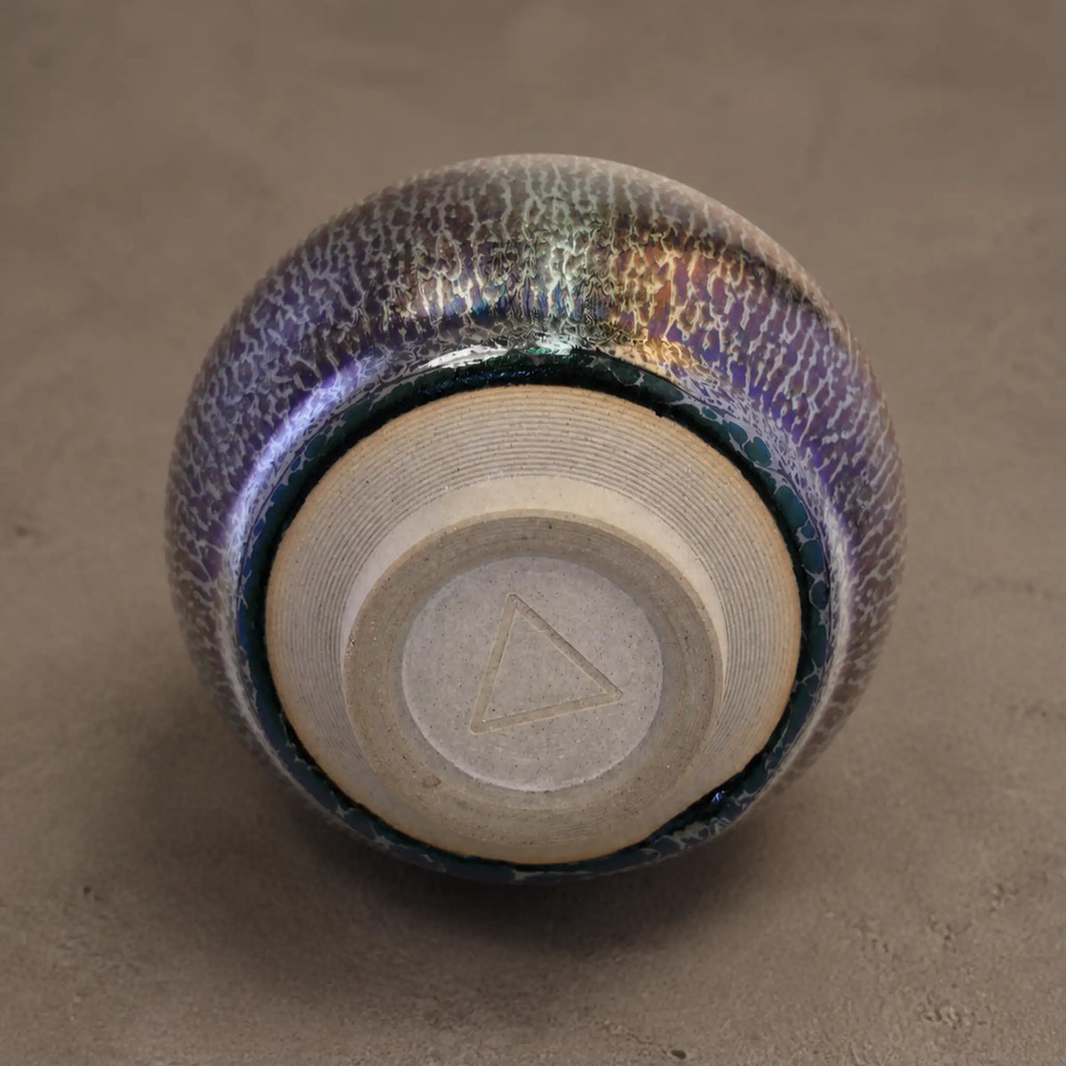 Tide Glaze Jian Ware Teardrop Vessel No.1