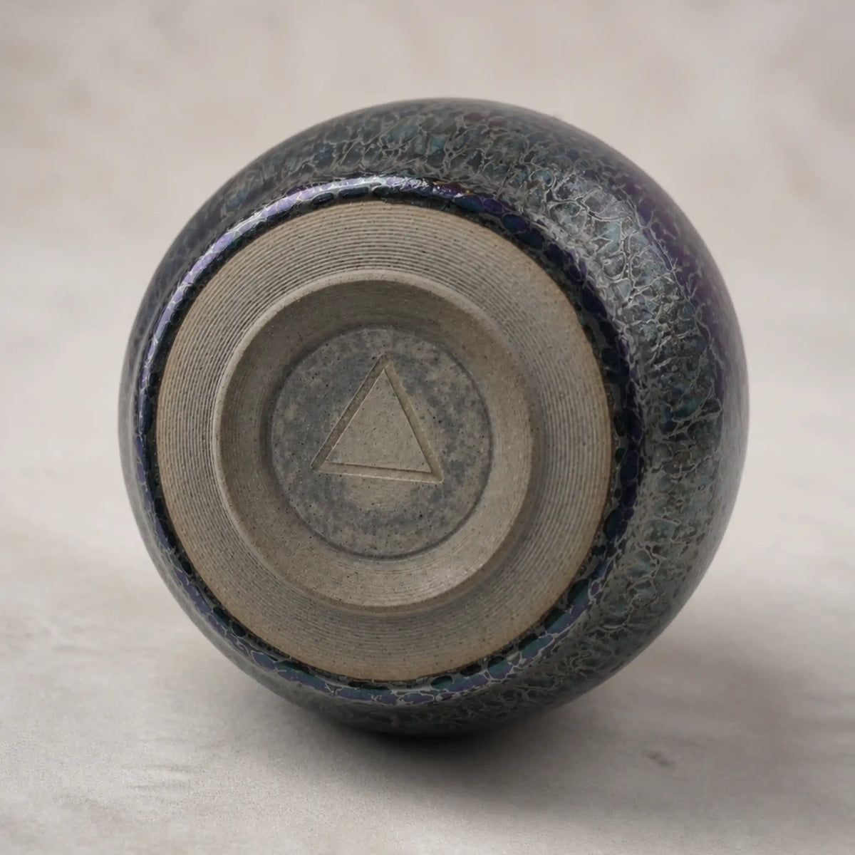 Tide Glaze Jian Ware Teardrop Vessel No.2