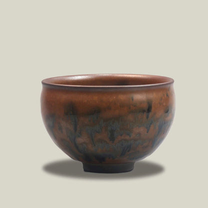 Tortoiseshell Glaze Jian Ware Dian Cha Bowl