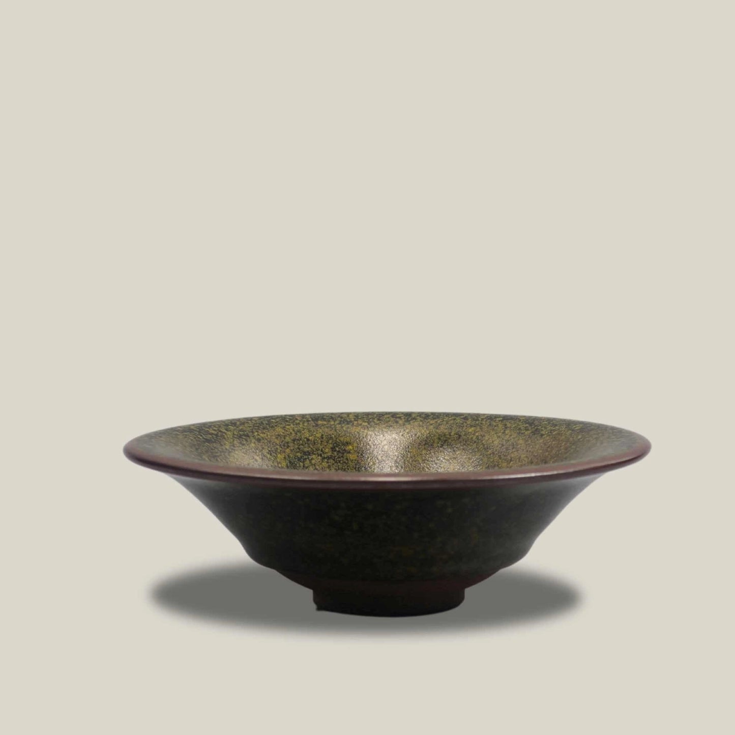 Amber Dust Glaze Jian Ware Dian Cha Bowl