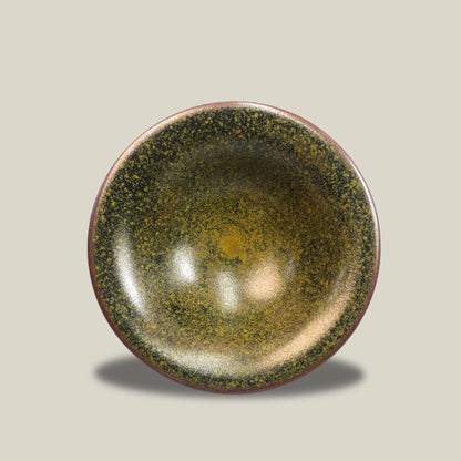 Amber Dust Glaze Jian Ware Dian Cha Bowl