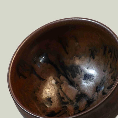 Tortoiseshell Glaze Jian Ware Dian Cha Bowl