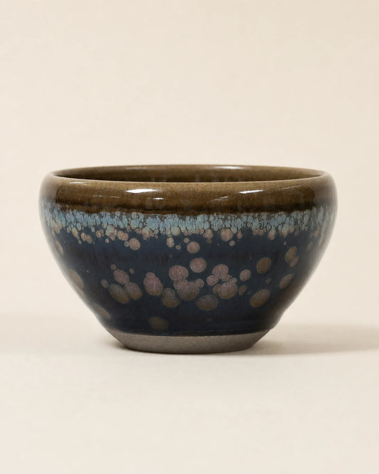 Astral Glaze Jian Ware Crystal Charging Bowl No.4 (medium)