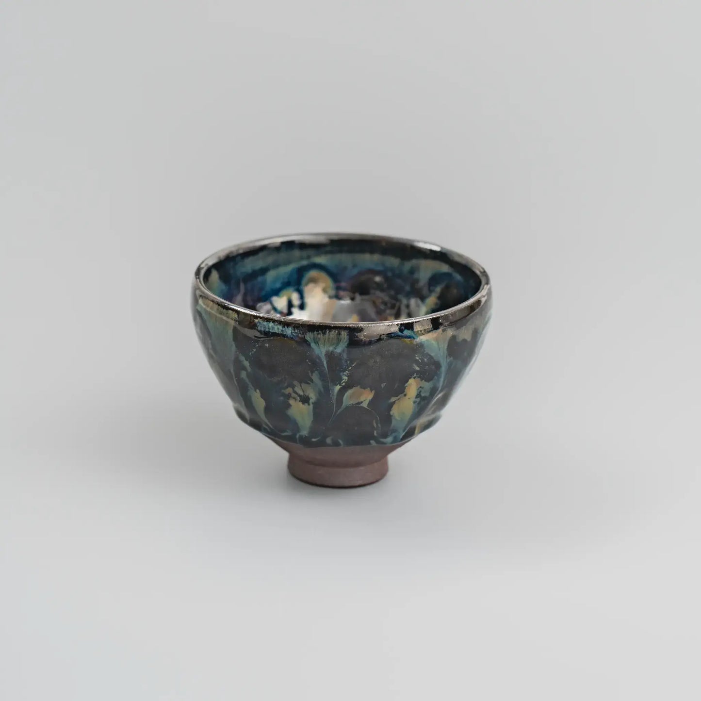 Aurora Glaze Jian Ware Crystal Charging Bowl