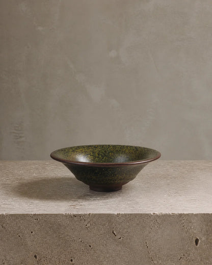 Amber Dust Glaze Jian Ware Dian Cha Bowl