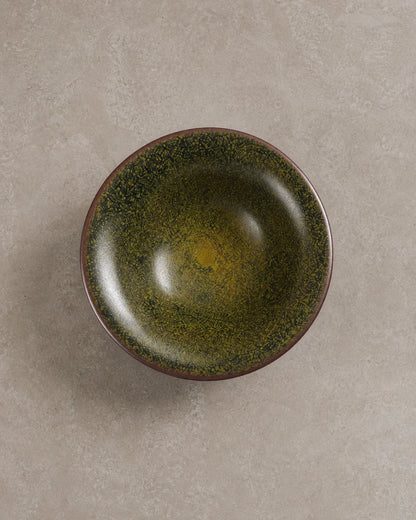 Amber Dust Glaze Jian Ware Dian Cha Bowl