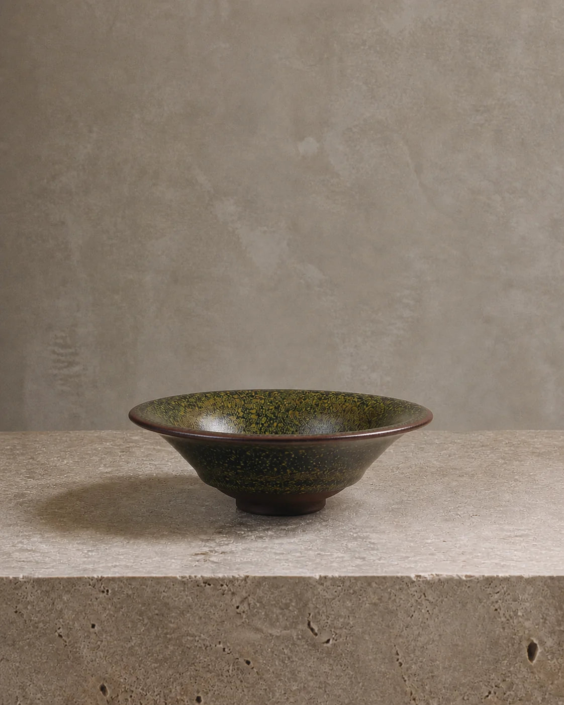 Amber Dust Glaze Jian Ware Dian Cha Bowl