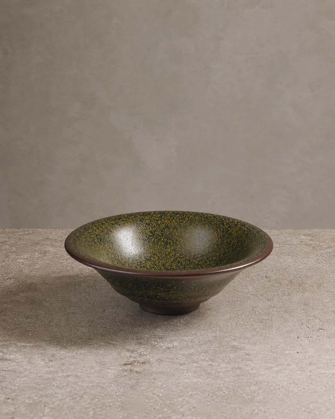 Amber Dust Glaze Jian Ware Dian Cha Bowl