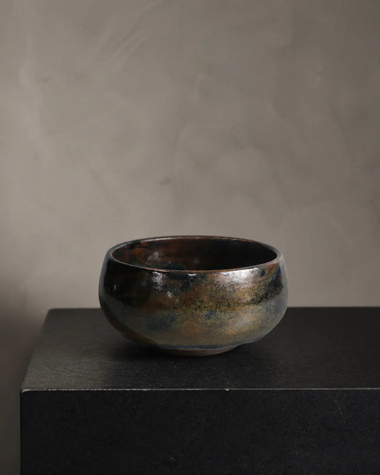 Bronze Ink Glaze  Jian Ware Dian Cha Bowl