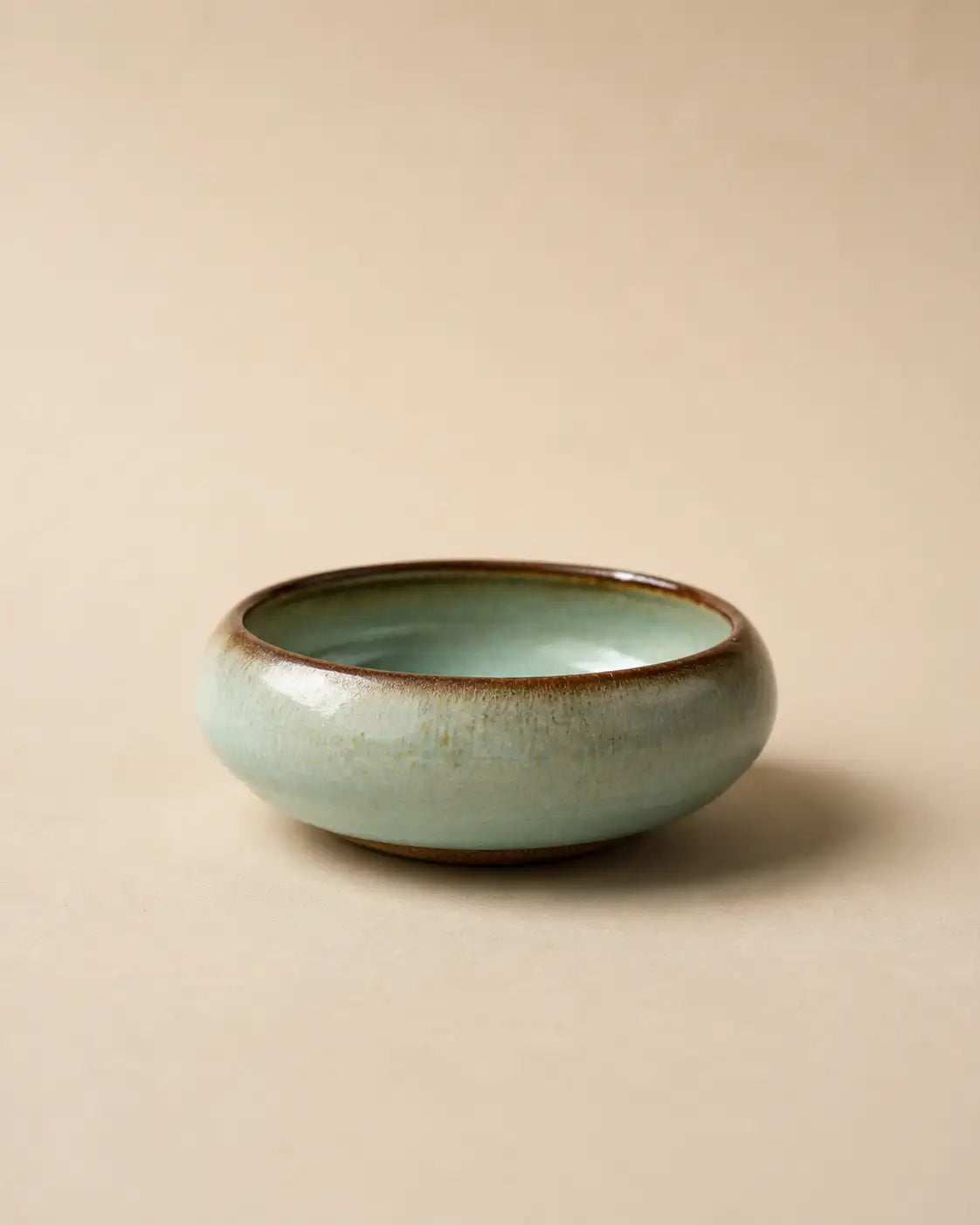 Celadon Glaze Jian Ware Meditation Bowl