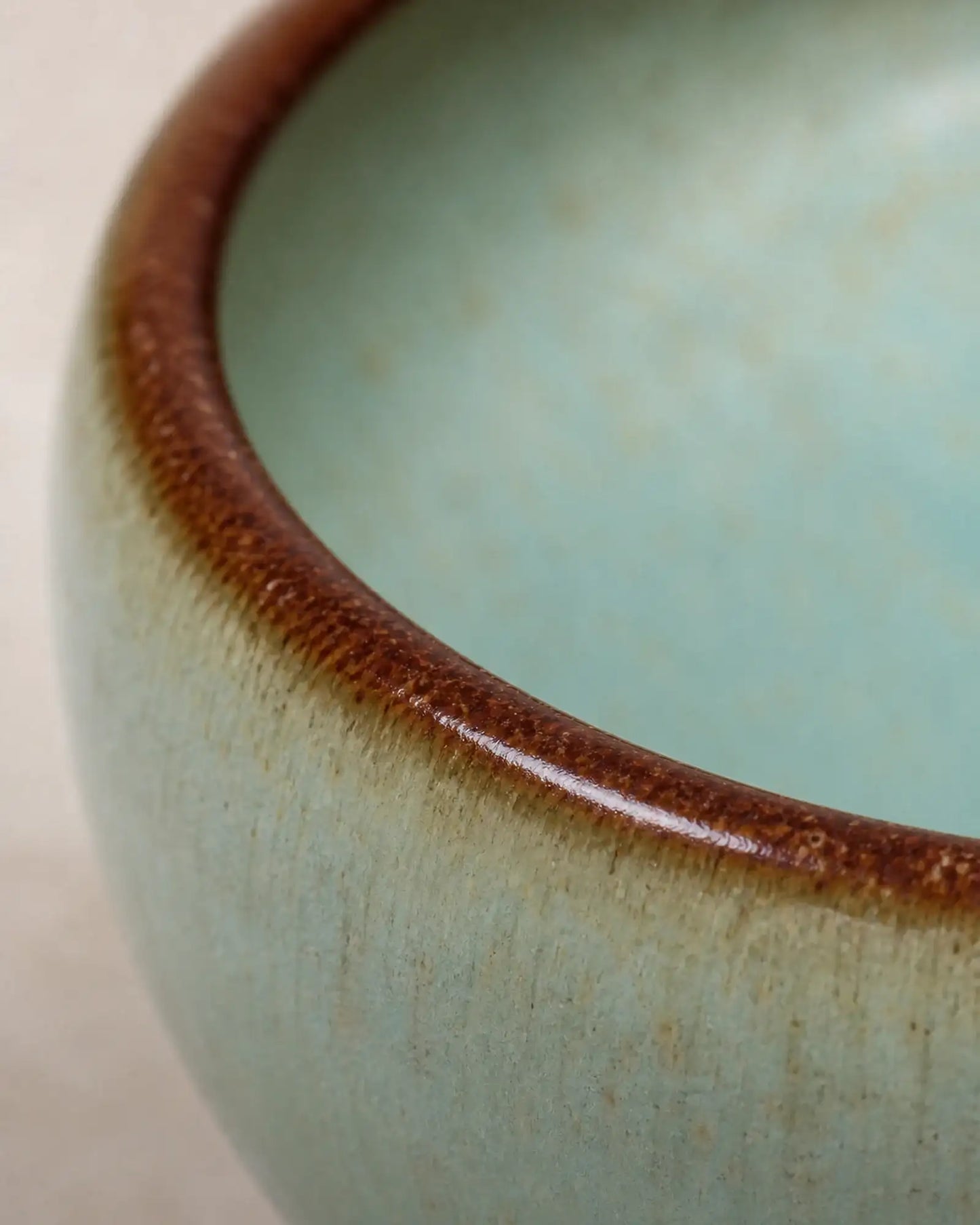Celadon Glaze Jian Ware Meditation Bowl