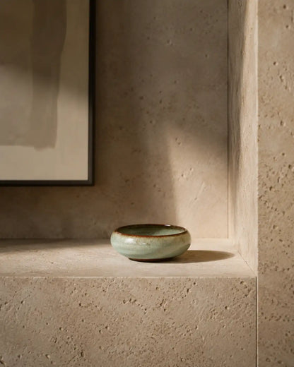 Celadon Glaze Jian Ware Meditation Bowl