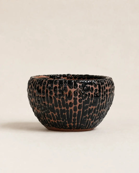 Coffee Bean Glaze Jian Ware Meditation Bowl No.1 (small)