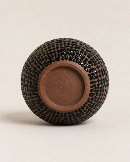 Coffee Bean Glaze Jian Ware Meditation Bowl No.1 (small)