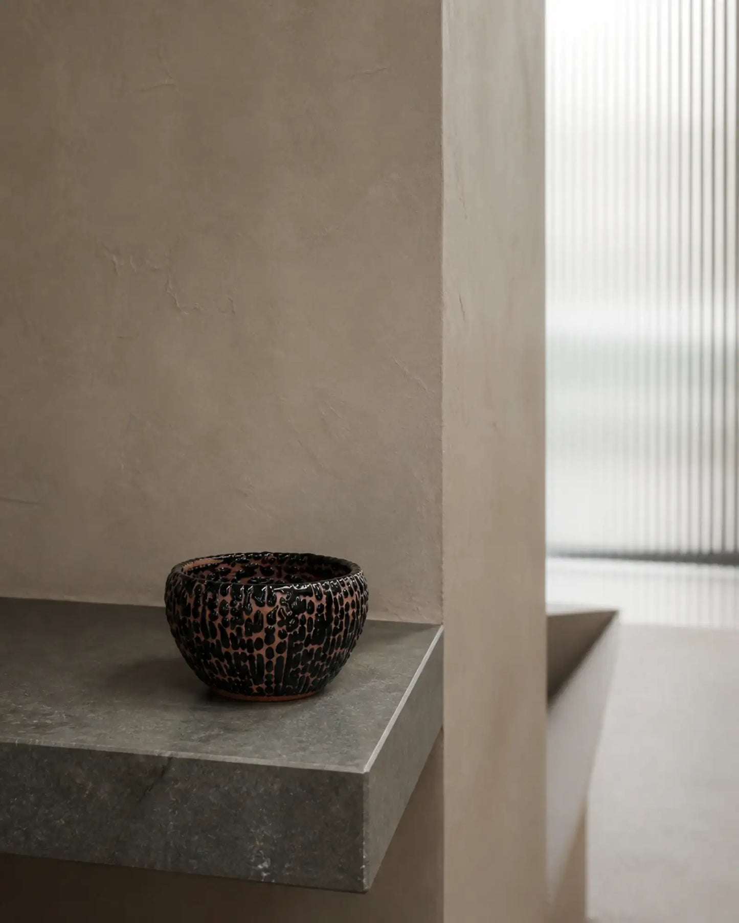 Coffee Bean Glaze Jian Ware Meditation Bowl No.1 (small)