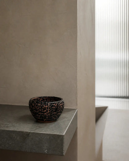 Coffee Bean Glaze Jian Ware Meditation Bowl No.1 (small)