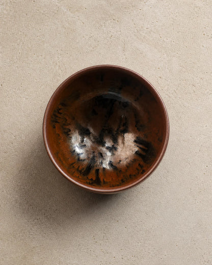 Tortoiseshell Glaze Jian Ware Dian Cha Bowl