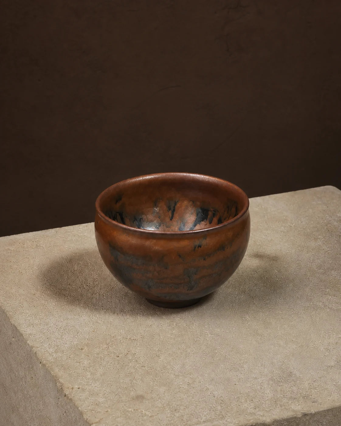Tortoiseshell Glaze Jian Ware Dian Cha Bowl
