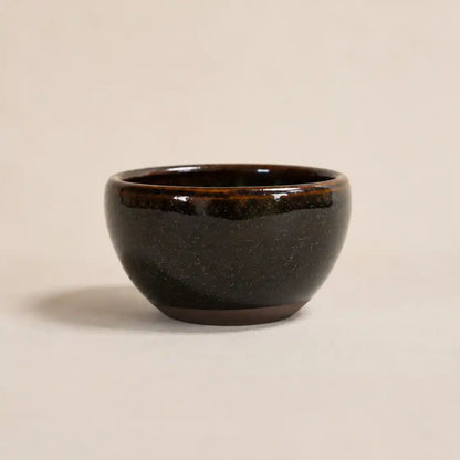 Dark Tea Dust Glaze Bowl No.1 (small)