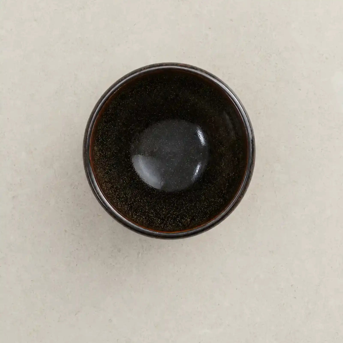 Dark Tea Dust Glaze Bowl No.1 (small)