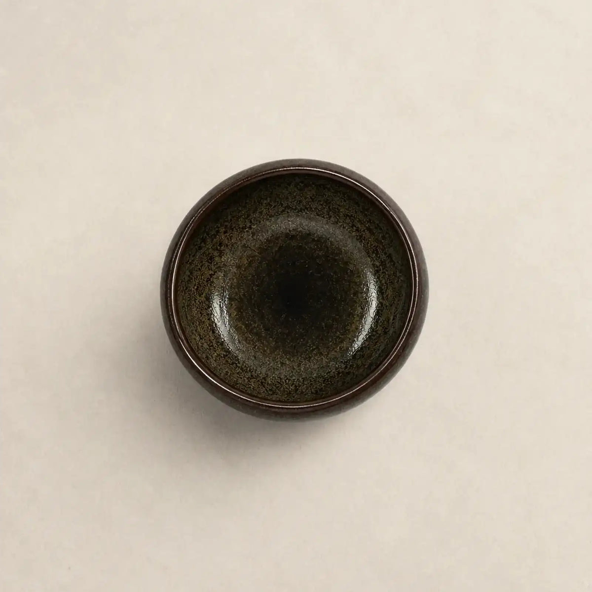 Dark Tea Dust Glaze Bowl No.2 (medium)