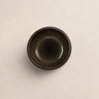 Dark Tea Dust Glaze Bowl No.2 (medium)