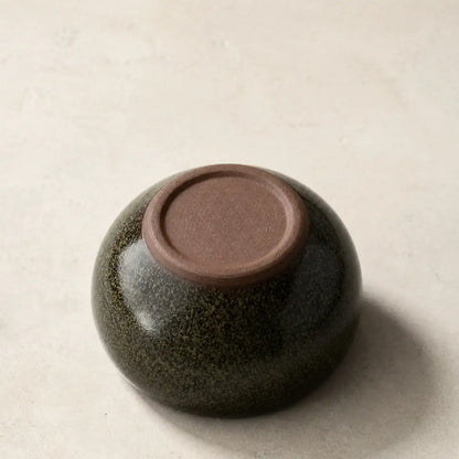Dark Tea Dust Glaze Bowl No.2 (medium)
