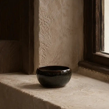 Dark Tea Dust Glaze Bowl No.3 (large)
