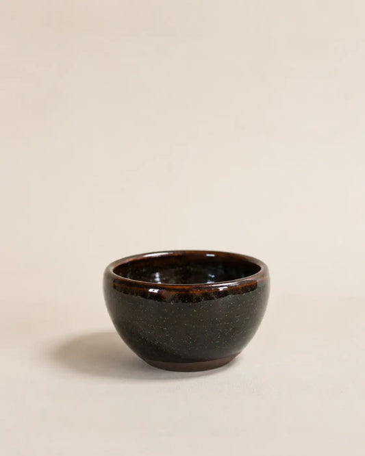 Dark Tea Dust Glaze Smudging Bowl No.1 (small)