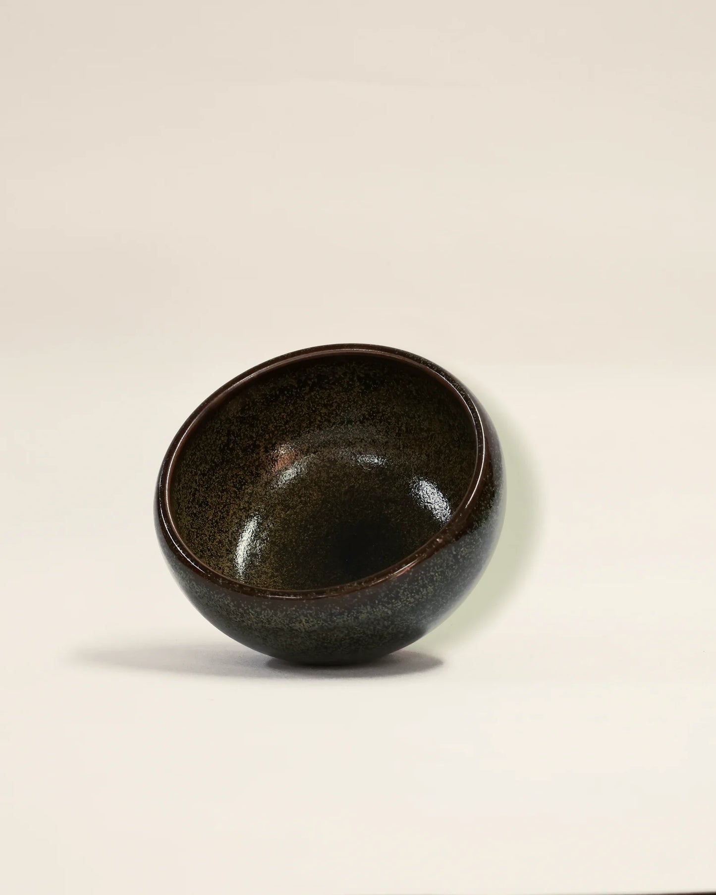 Dark Tea Dust Glaze Smudging Bowl No.2 (medium)