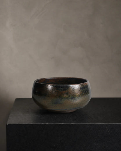 Bronze Ink Glaze Jian Ware Dian Cha Bowl