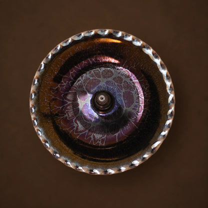Eclipse Glaze Jian Ware Gourd Plate