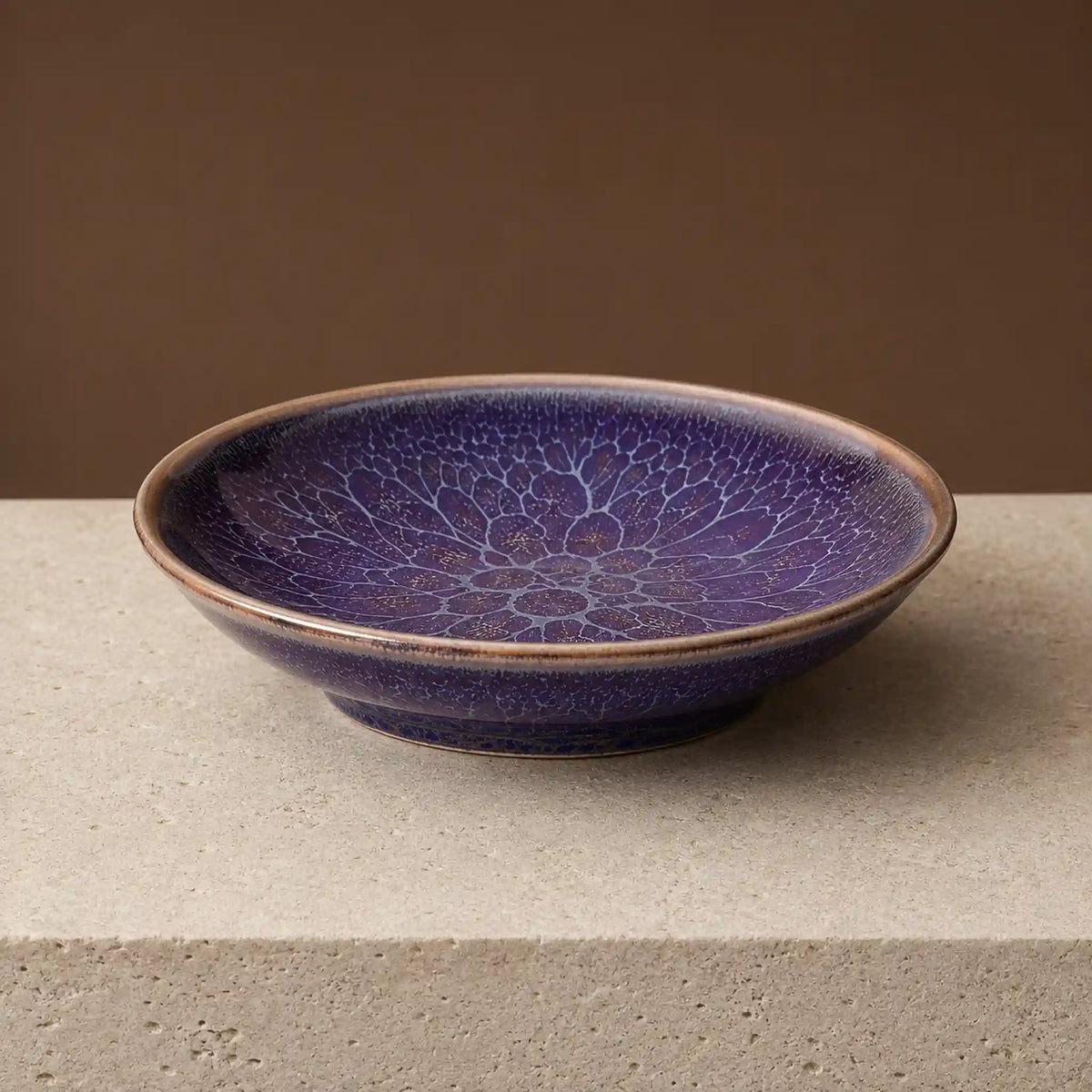 Eclipse Glaze Jian Ware Plate No.3