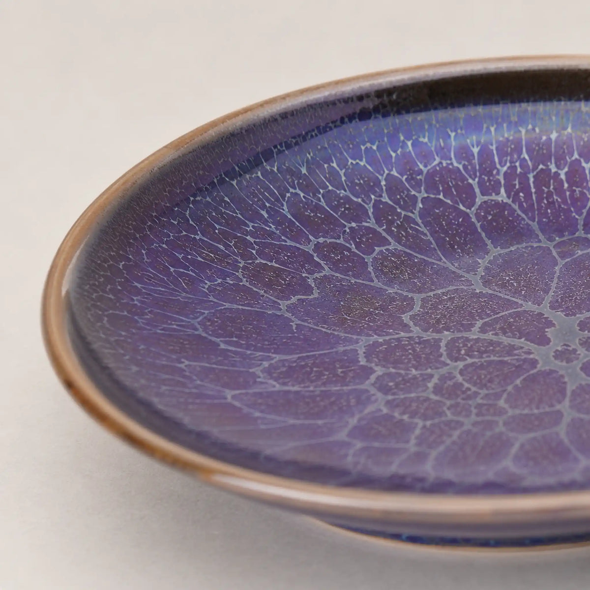 Eclipse Glaze Jian Ware Plate No.3