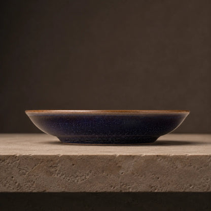 Eclipse Glaze Jian Ware Plate No.4