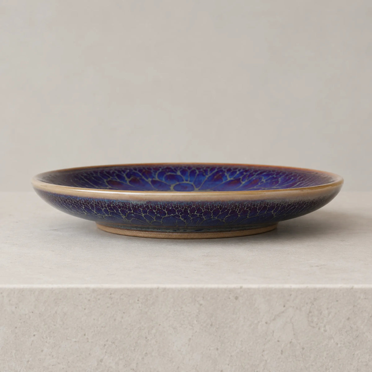Eclipse Glaze Jian Ware Plate No.5
