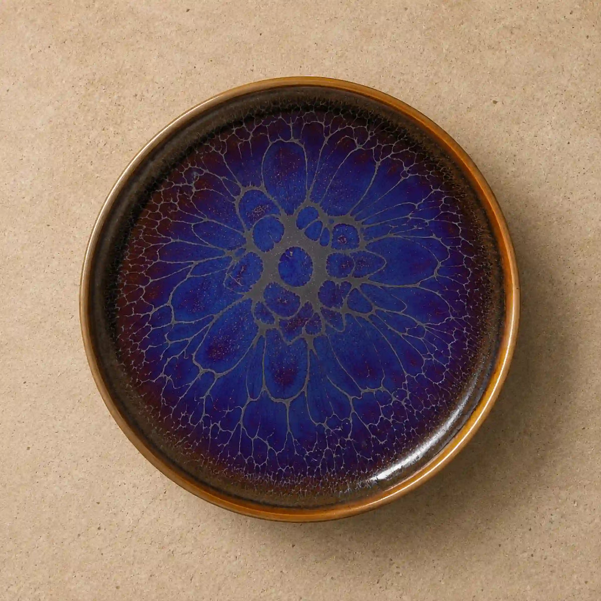 Eclipse Glaze Jian Ware Plate No.5