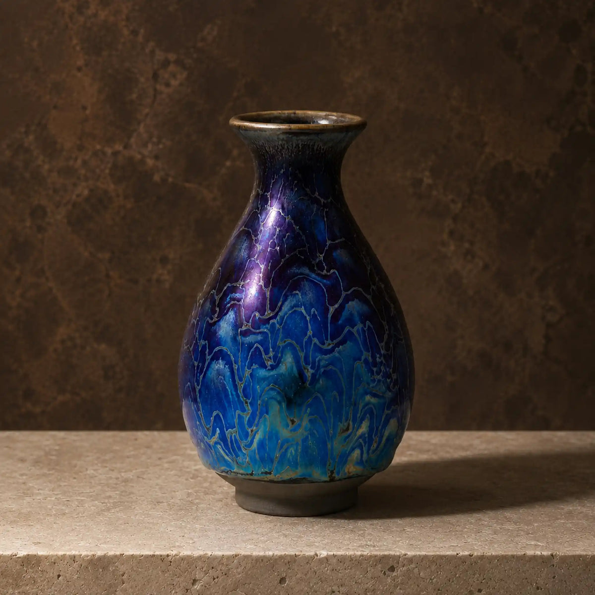 Eclipse Glaze Jian Ware Vase No.1