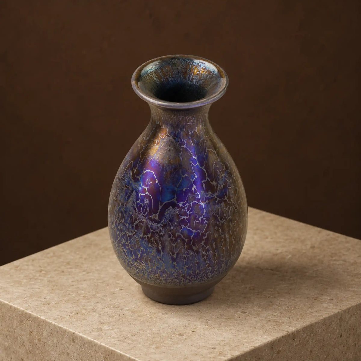 Eclipse Glaze Jian Ware Vase No.2