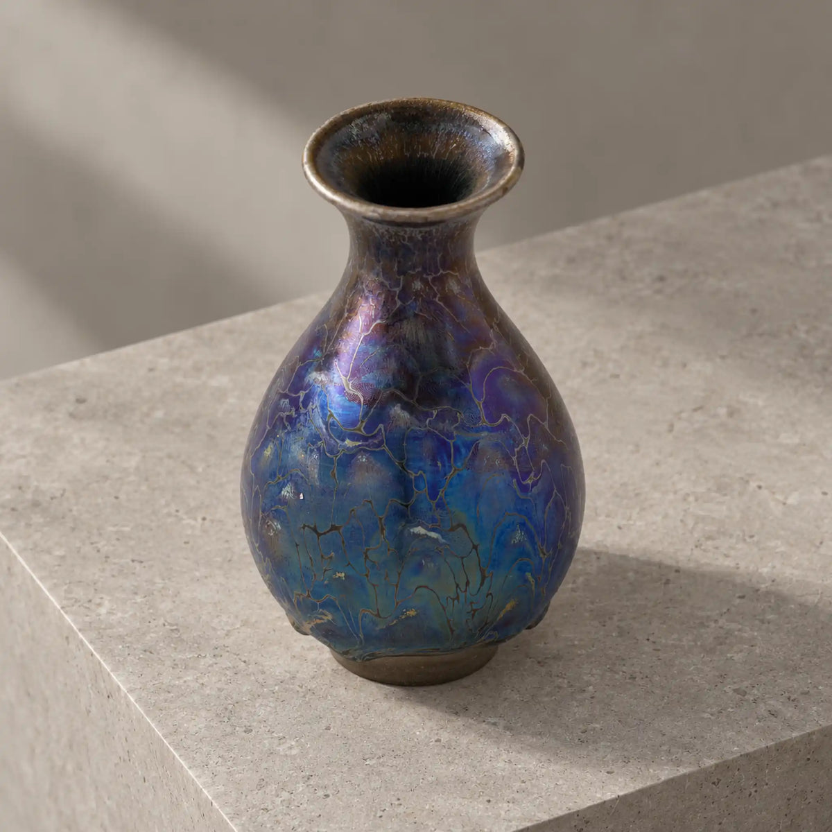 Eclipse Glaze Jian Ware Vase No.3
