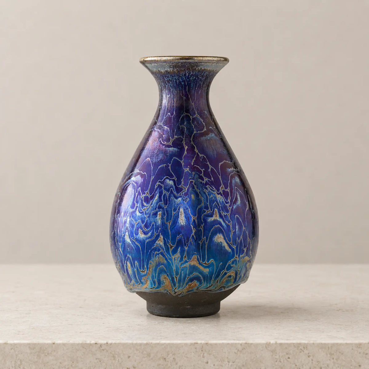 Eclipse Glaze Jian Ware Vase No.4