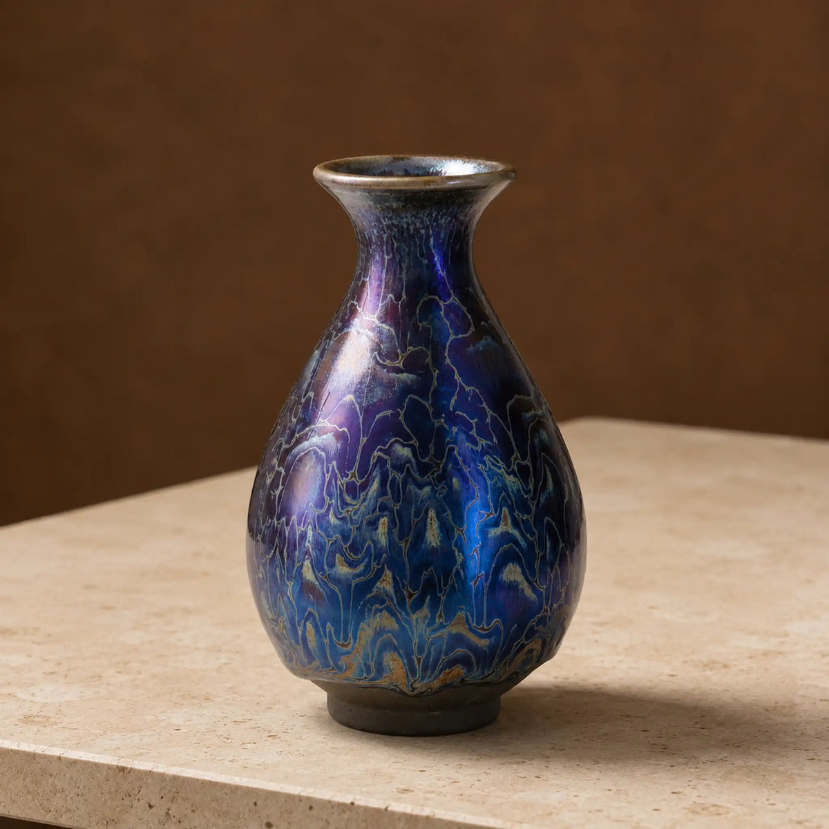 Eclipse Glaze Jian Ware Vase No.4