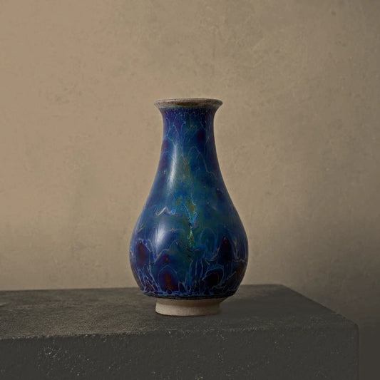 Ember Aura Glaze Jian Ware Vase No.1