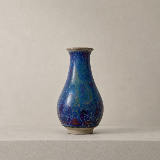Ember Aura Glaze Jian Ware Vase No.2