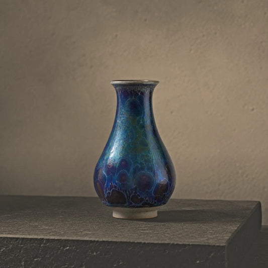 Ember Aura Glaze Jian Ware Vase No.3