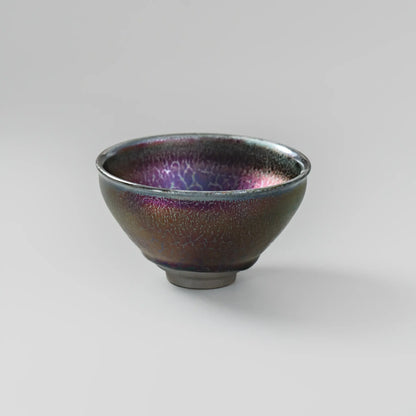 Galaxy Glaze Jian Ware Crystal Charging Bowl