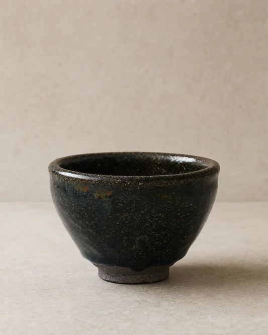 Horizon Glaze Jian Ware Crystal Charging Bowl